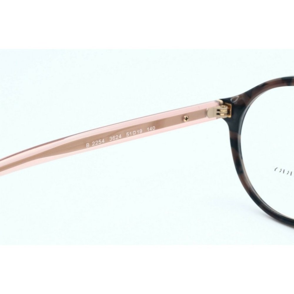 New Burberry B 2254 3624 Round Tortoise Eyeglasses Optical Frames 51mm - Picture 5 of 5
